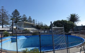 The now derelict Marineland will be turned into a skate park later this year.