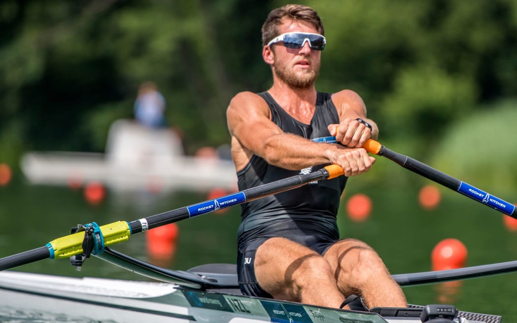 Men's lightweight single sculler Matt Dunham.