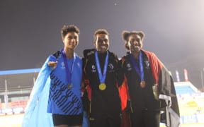 Toea Wisil won her third straight 200m title in Samoa.