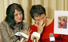 Christine Hindson's daughter, MarlaThompson (left), and her sister Megannan.