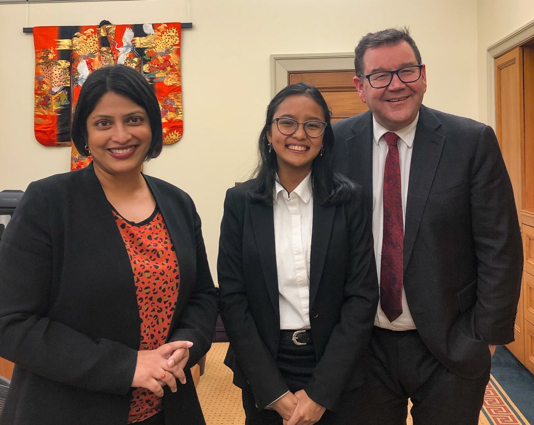 Tiara Siregar meets two ministers: Priyanca Radhakrishnan and Grant Robertson