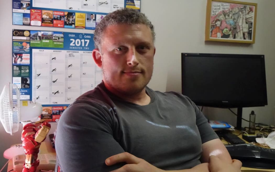 Psychology senior lecturer Damien Scarf  battled anxiety and depression as a student 10 years ago.