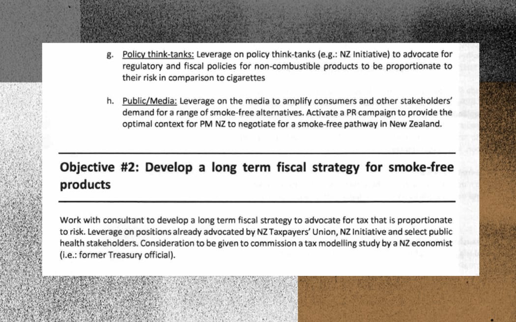 Scanned Philip Morris NZ document