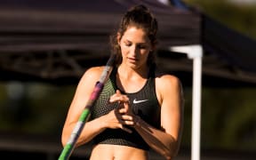 Pole vaulter Eliza McCartney.