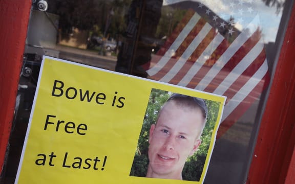 Shops in Sergeant Bergdahl's home town of Hailey, Idaho, announced his release.