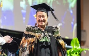 Queen’s Service Medal recipient Teremoana Maua-Hodges has been given the award for her contribution to sport and culture