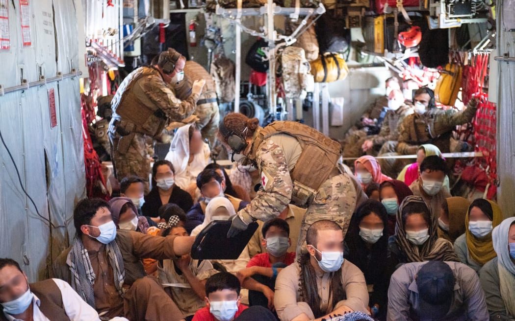 An RNZAF C130 landed in Kabul Afghanistan today and safely evacuated a number of New Zealanders and Australians.