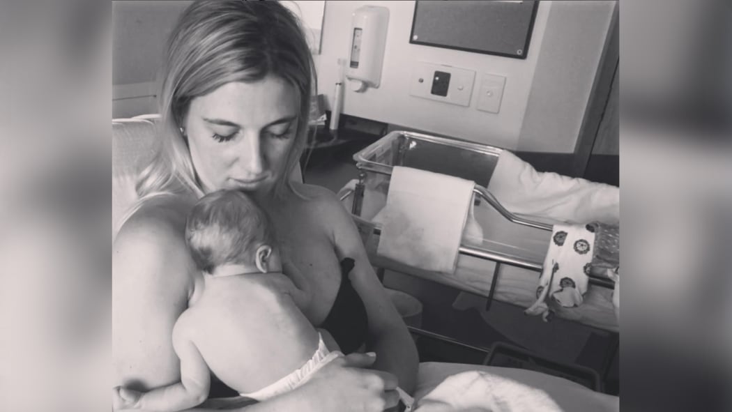 Gemma and Richie McCaw are supporting the petition to save St George's Maternity Centre.