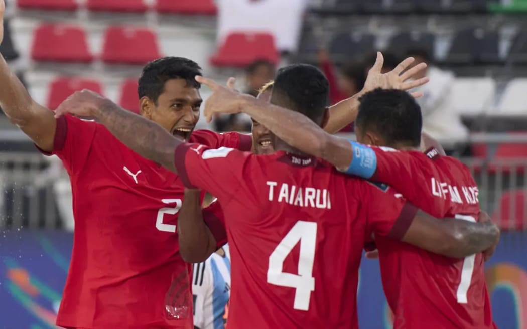 The Tiki Toa, who won the OFC Beach Soccer Nations Cup last year as hosts, are looking to go one better than their runner-up finishes in both 2015 and 2017.