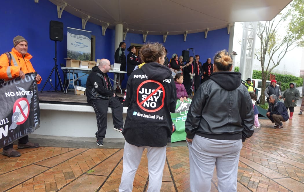 Whanganui anti-P rally