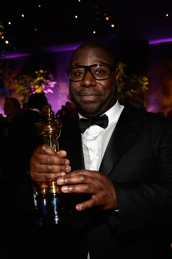 HOLLYWOOD, CA - MARCH 02: Filmmaker Steve McQueen, winner of Best Motion Picture for '12 Years A Slave' attends the Oscars Governors Ball at Hollywood & Highland Center on March 2, 2014 in Hollywood, California.   Kevork Djansezian/Getty Images/AFP