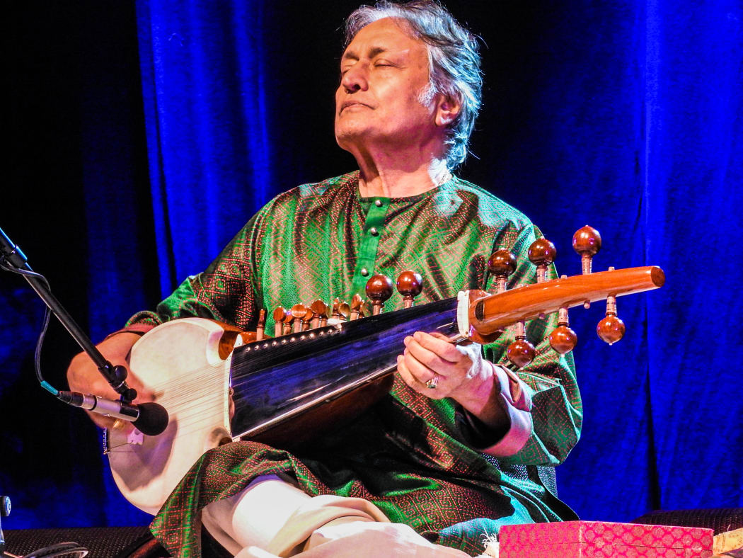 Indian classical sarod player Amjad Ali Khan
