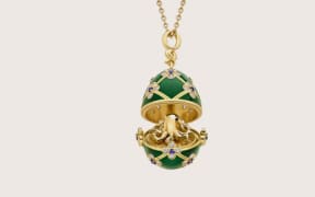 The Fabergé locket was worth more than $33,500.
