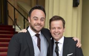 TV presenters Anthony McPartlin (L) and Declan Donnelly.