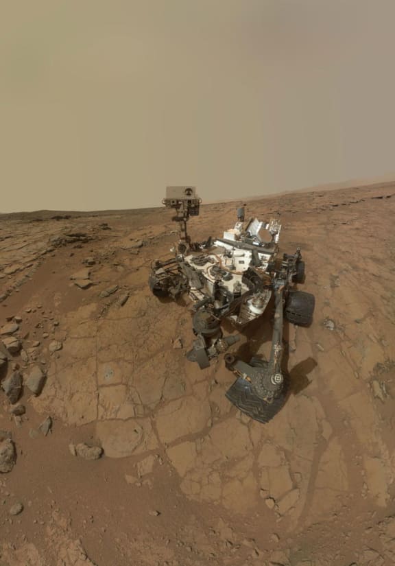 Evidence collected by the Mars Curiosity rover shows that salty water may form in  Martian soil on cold nights.