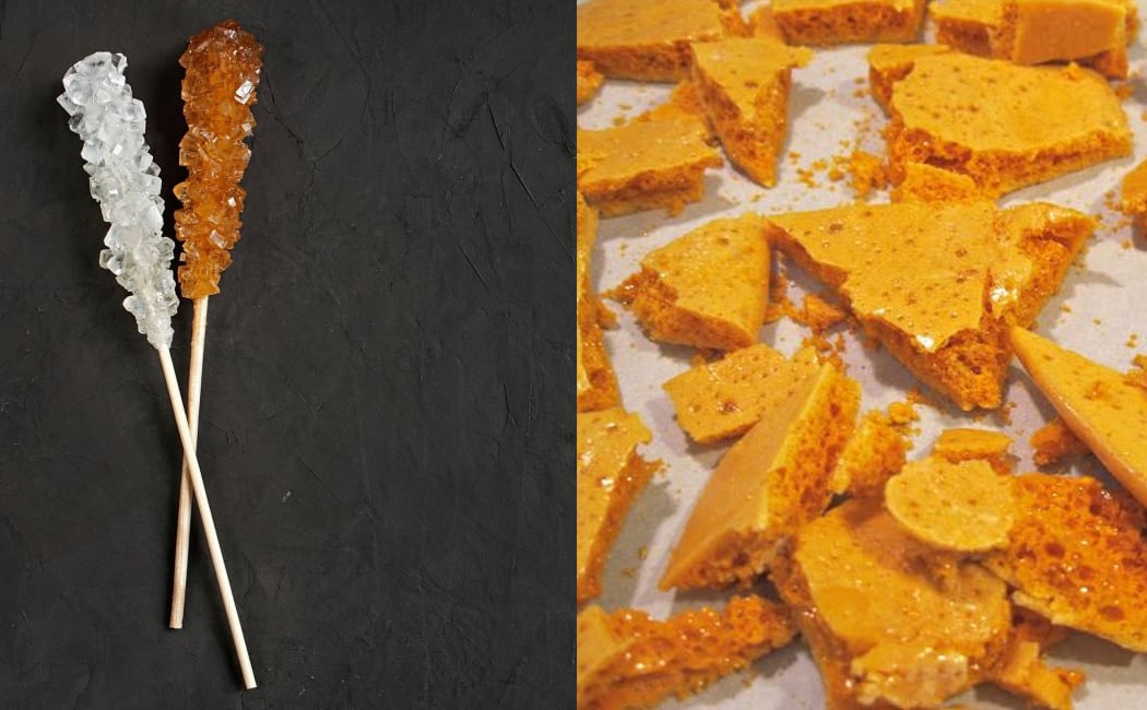 Rock candy and hokey pokey