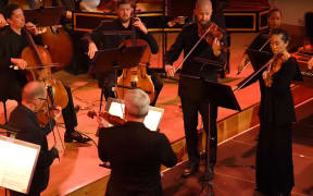 Members of NZSO play Bach