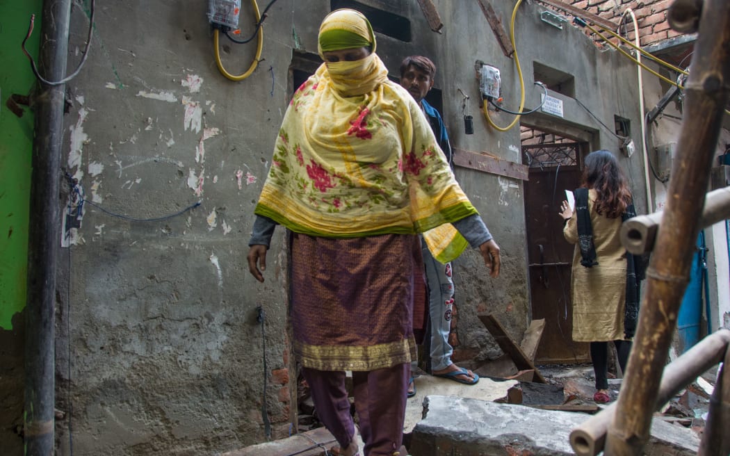 DELHI, INDIA - MARCH 07: Shiv Vihar become the haunted colony for muslims which is the worst affected locality of Delhi riots,