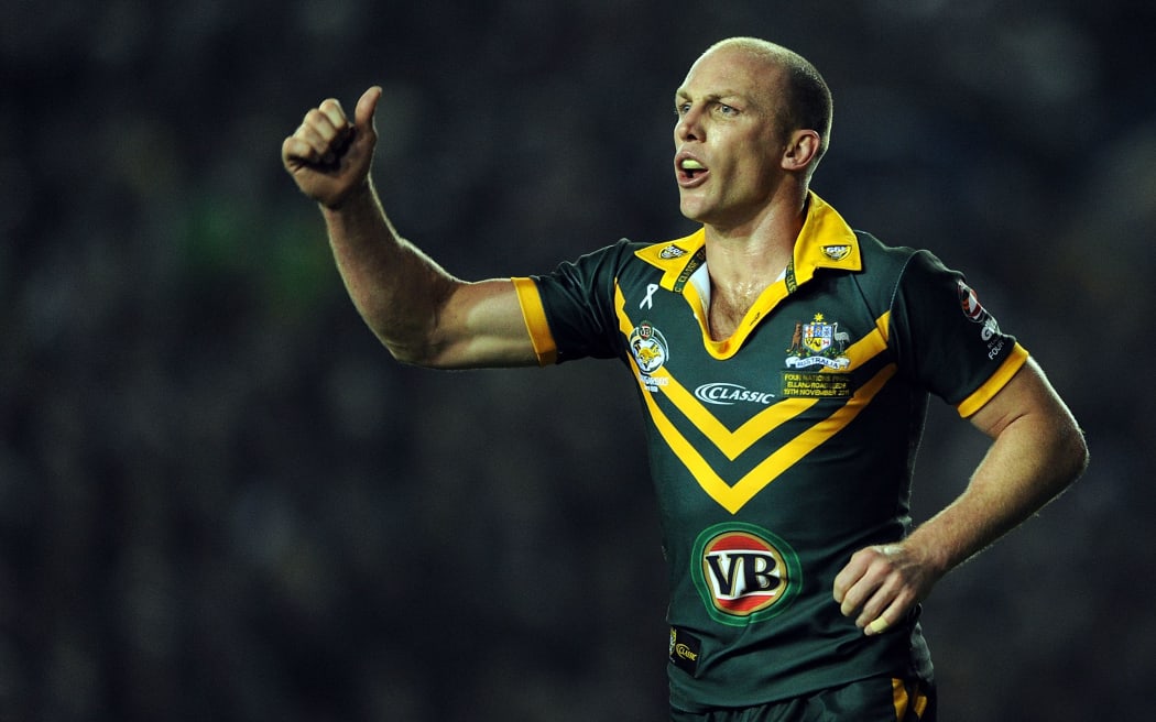 Australian Rugby League legend Darren Lockyer.