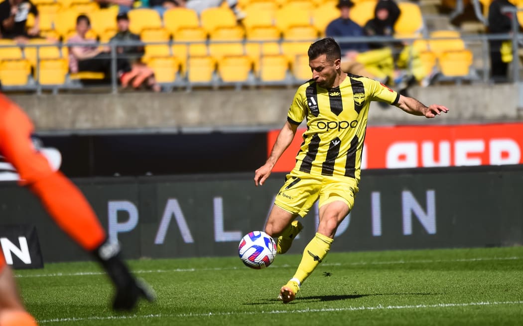 Kosta Barbarouses of the Wellington Phoenix.