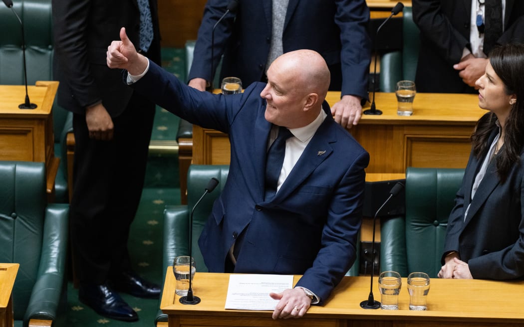 Christopher Luxon in the House for the Crown apology for abuse in State care.