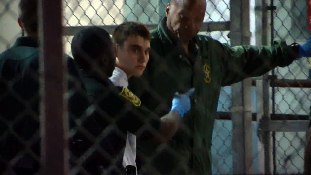 Florida school shooter Nikolas Cruz on 15 February at Broward County Jail.