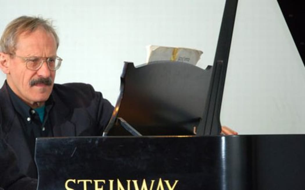 Jack Body at the piano