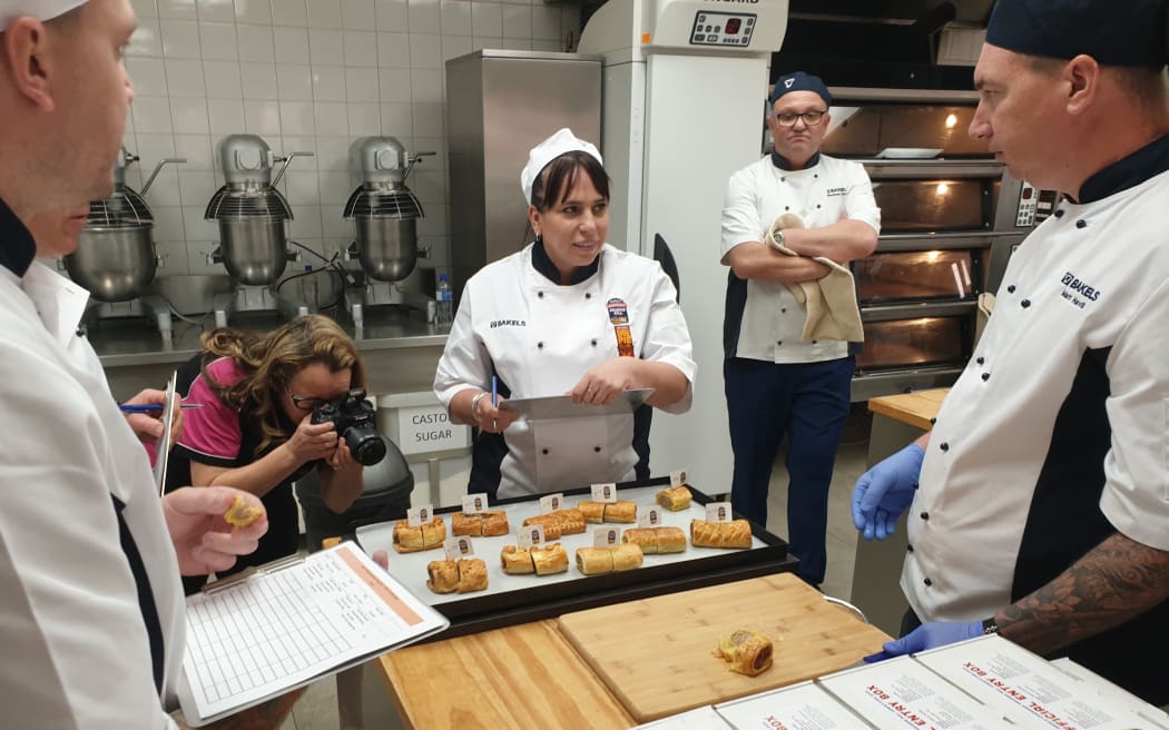 Bakels Legendary Sausage Roll competition judges judging