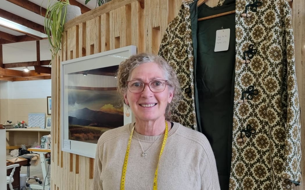 In Ranfurly, Lohi Linen owner Tania Murray Haigh.
