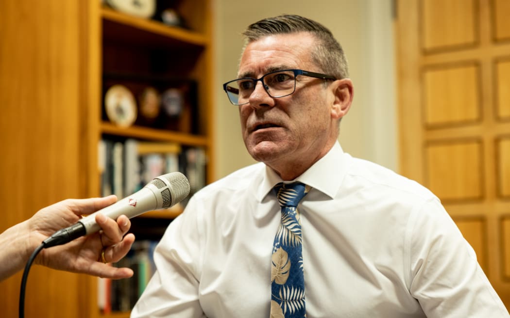 National MP Michael Woodhouse, the Shadow Leader of the House.