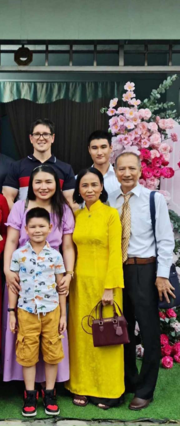 Chau Nguyen-Pendreigh (Sandy) her family and parents