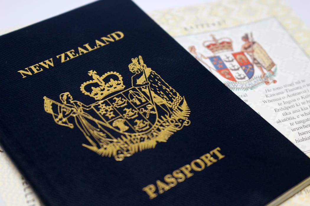 New Zealand passport.