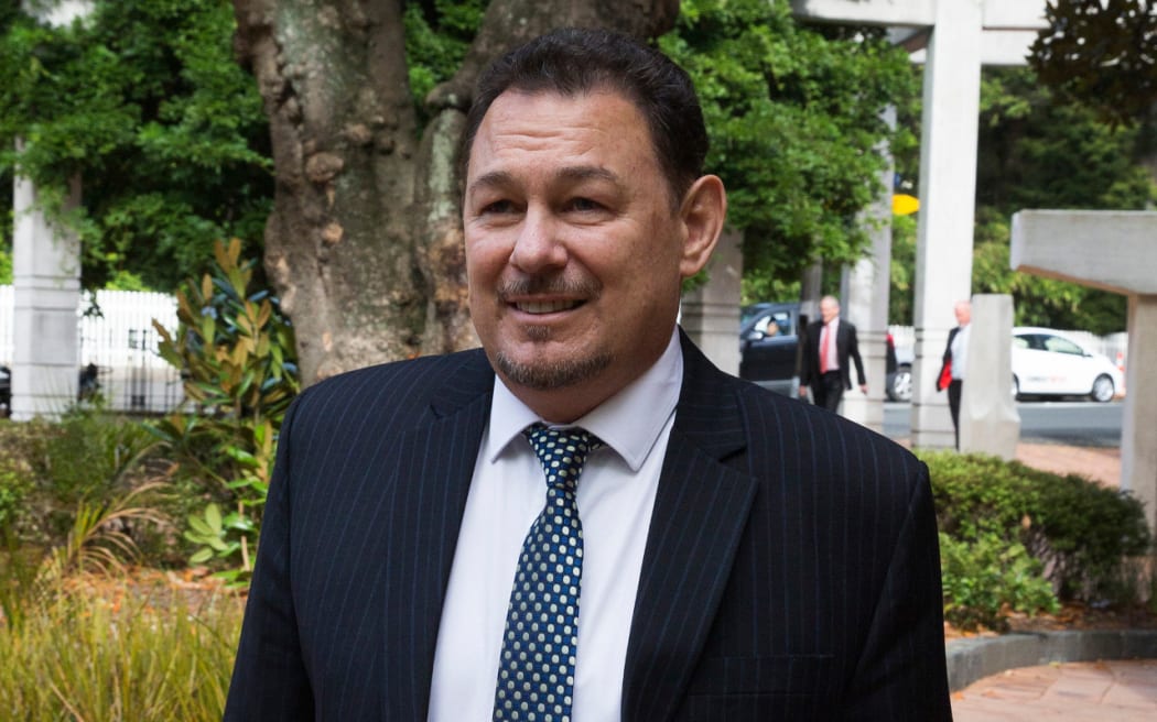 Former Blue Chip boss Mark Bryers makes his way to the Auckland High Court in 2015.