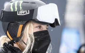 Zoi Sadowski-Synnott of New Zealand wins gold in the Snowboard Slopestyle event at the X Games Aspen, Colorado, 2022.