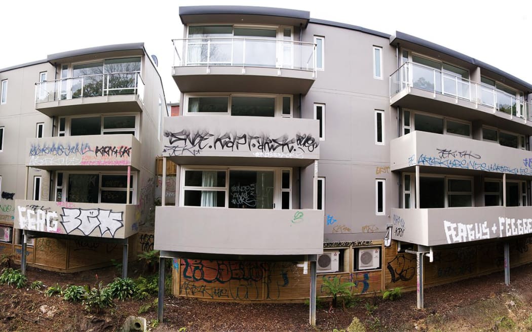 A dodgy abode in Auckland.