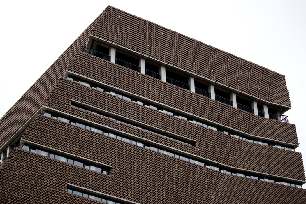 The viewing platform level of the Tate Modern.