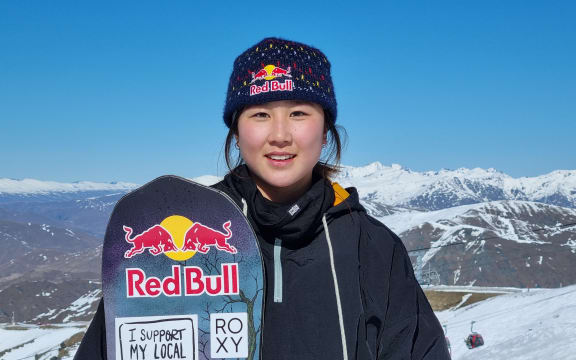 Queenstown snowboarder Cool Wakushima.
