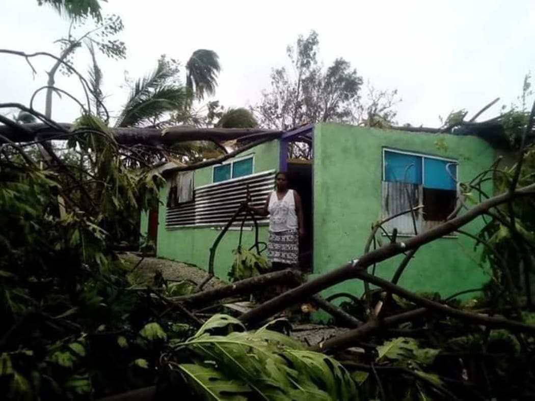 Cyclone Harold has destroyed buildings and trees across Santo and Pentecost