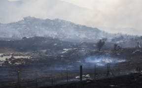 The Pukaki Downs blaze.