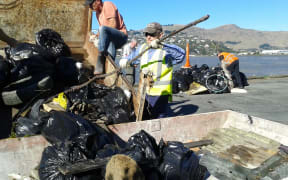 Rubbish recovered in the 'Mother of All Clean-ups'.