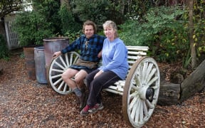 Greg and Ali Lang from the Wheelwright shop in Gladstone.