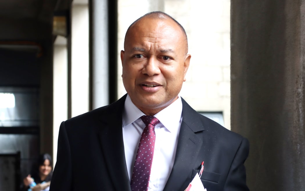 Acting Director of Public Prosecutions, Ratu David Toganivalu outside the Magistrates Court in Suva in July 2023.