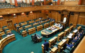 The Speaker's chair remains empty while the House is in committee to consider a bill