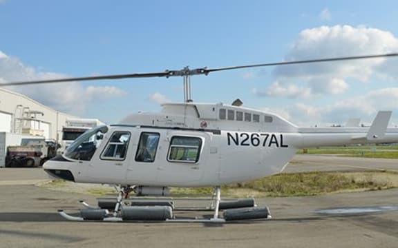 An Amur Aviation Bell 206 L4 helicopter similar to the one pictured crashed in Papua province last weekend.