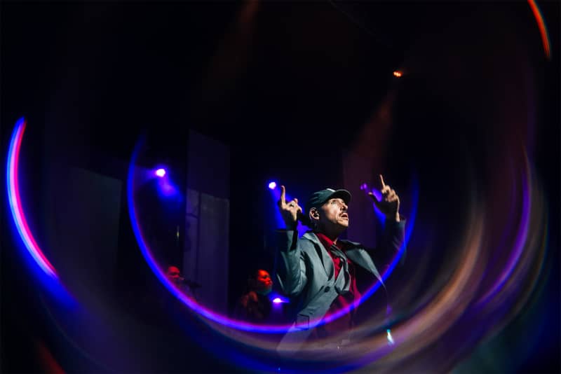 Tom Scott performs at The Civic in Auckland on 1 November, 2025.