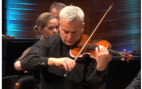 Vesa-Matti Leppänen playing Sibelius' Violin Concerto with NZSO