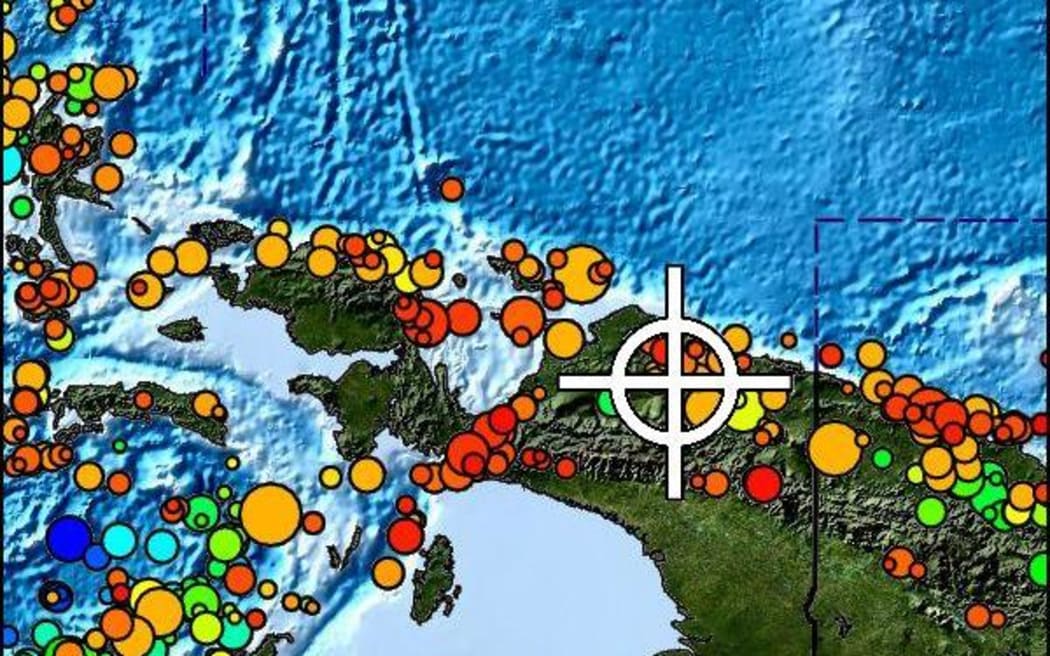 The Pacific Tsunami Warning Centre says there is no Pacific-wide tsunami threat.