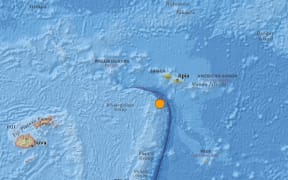 The quake was north of Hihifo, Tonga, and south of Apia, Samoa.