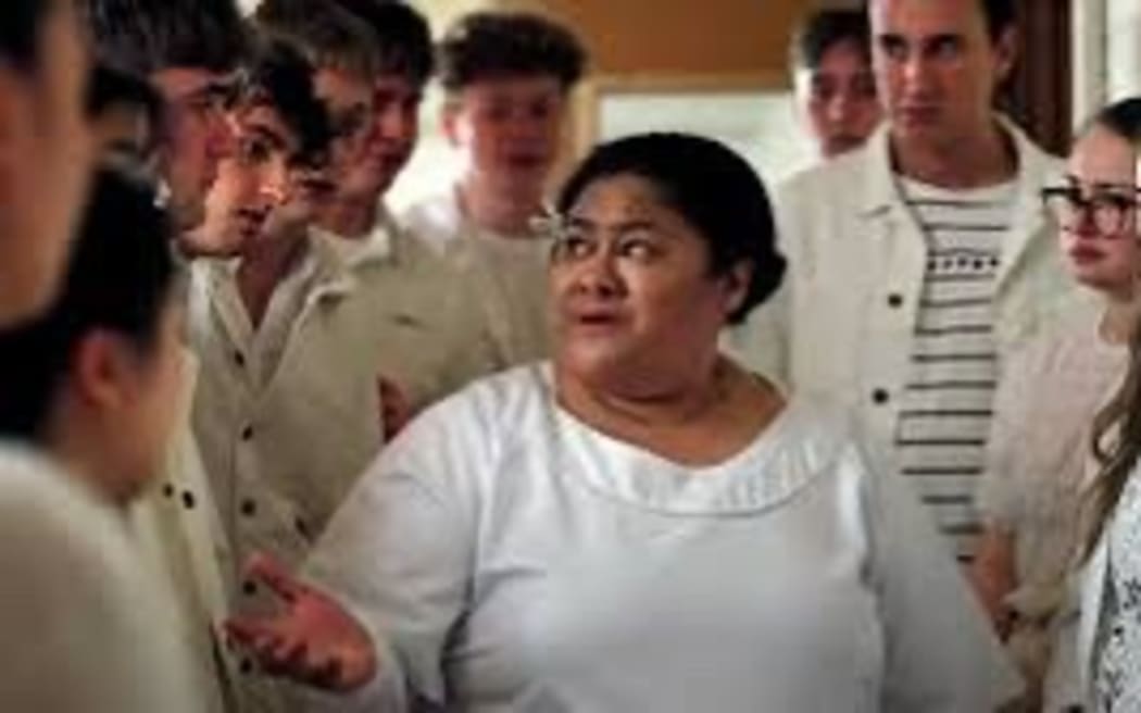 Anapela Polataivao plays Mareta Percival in the new film Tinā