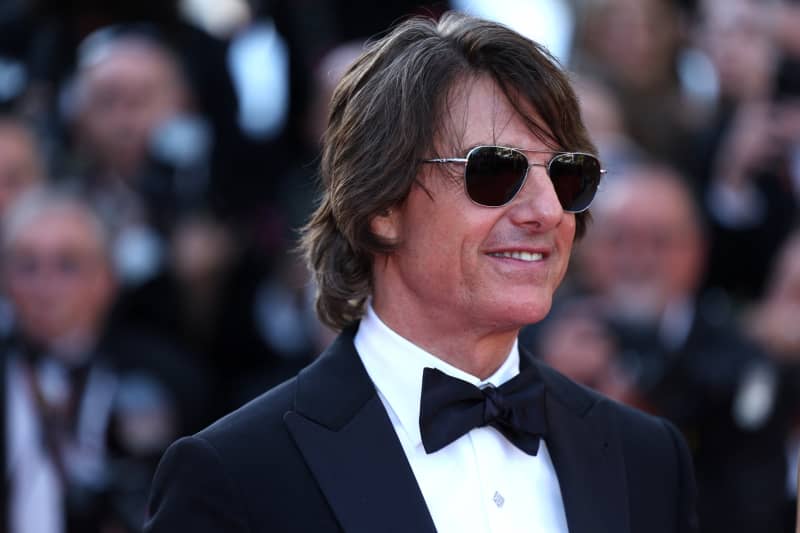 US actor and producer Tom Cruise arrives for the screening of the film Mission: Impossible - The Final Reckoning at the Cannes Film Festival in Cannes, southern France, on May 14, 2025. (Photo by Sameer AL-DOUMY / AFP)